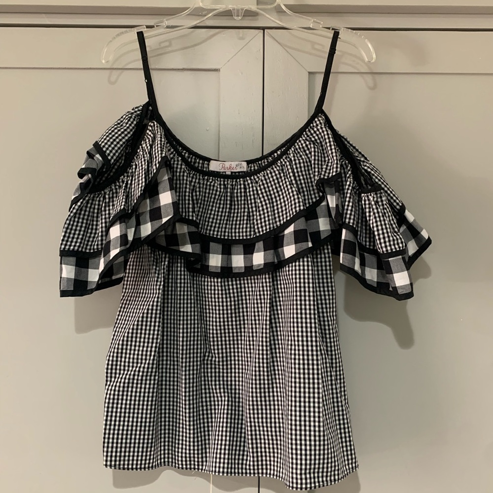 Parker Cold Shoulder Top